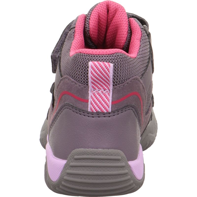 Superfit STORM Girls Sneakers high - Material: Leder/Sonstiges Material/Texti in Purple