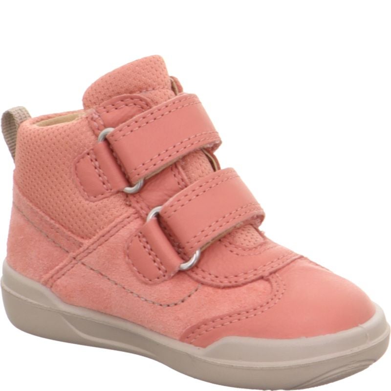 Superfit SUPERFREE Unisex | Girls Sneakers high - Material: Leather/Textil in Rose