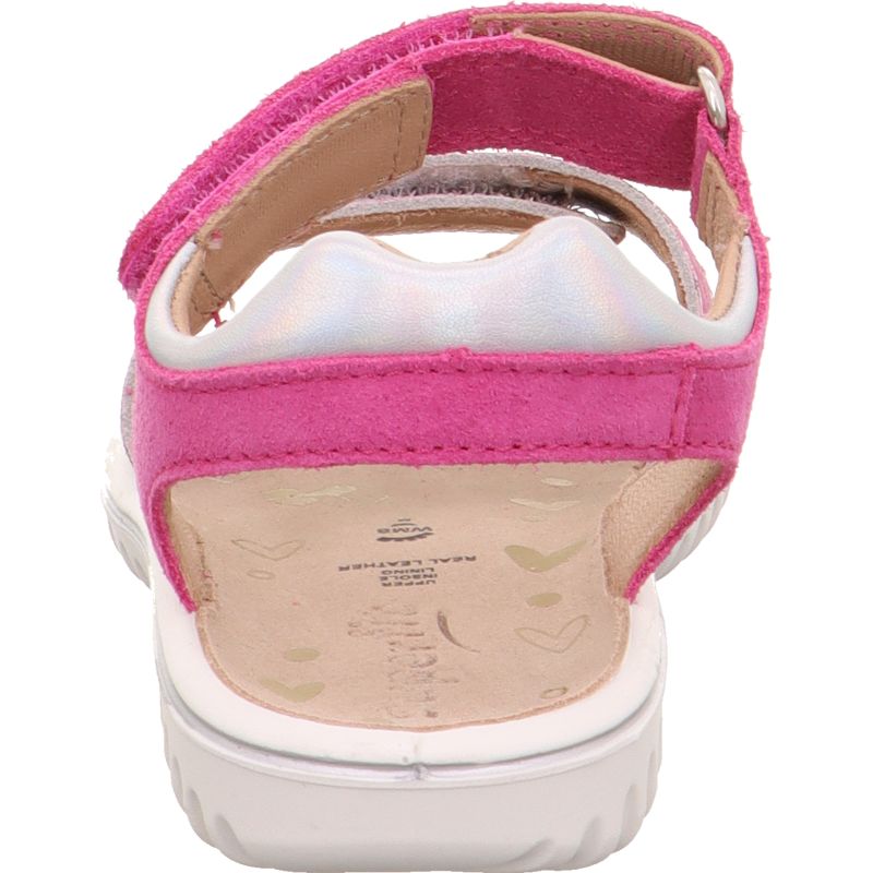 Superfit SPARKLE Sandal - Material: Leather in Pink