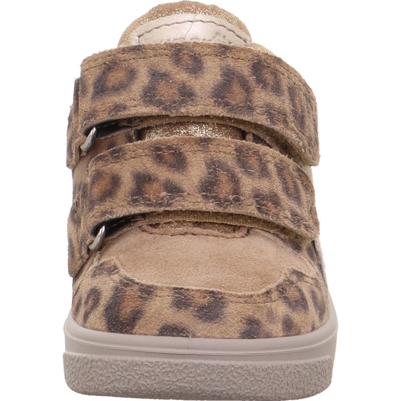 Superfit SUPIES 4S Mädchen Sneaker high - Material: Leder/Textil in Braun