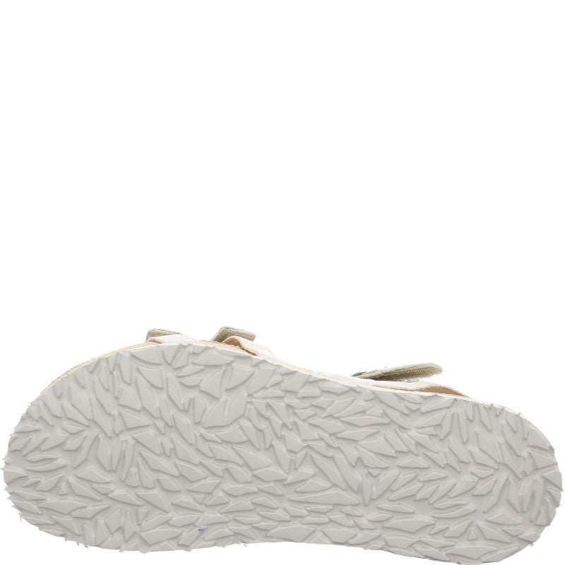 Think! KOAK Damen Riemchensandale - Material: Leder in Grau