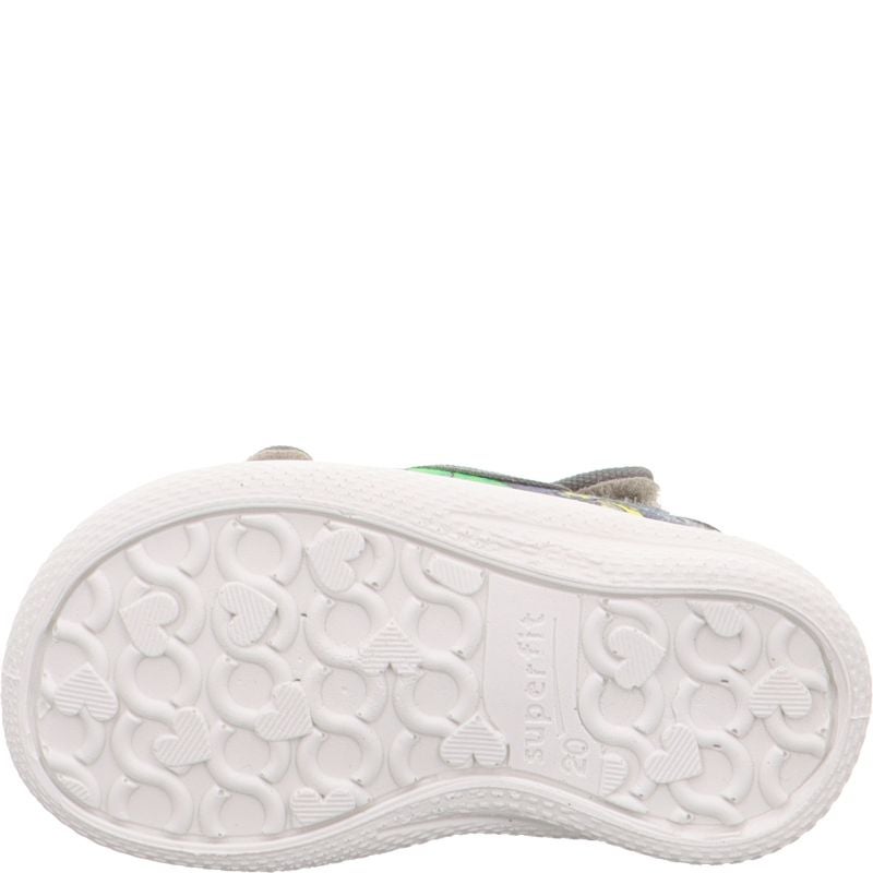 Superfit POLLY Jungen Hausschuh - Material: Textil in Grau