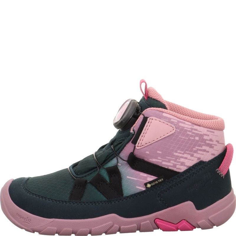 Superfit TRACE Girls Sneakers high - Material: Textil/Sonstiges Material in Green