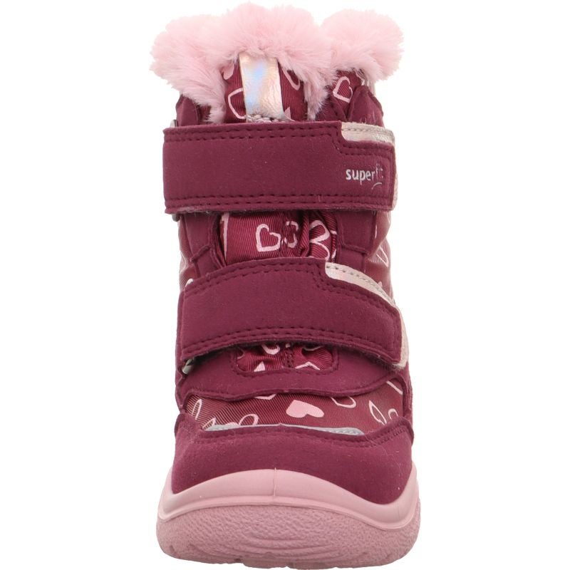 Superfit CRYSTAL Mädchen Boots - Material: Leder/Textil in Rot