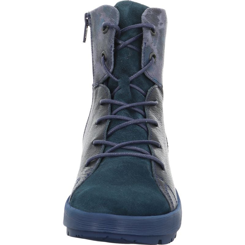 Think COMODA Ankle boot - Material: Leather in Blue