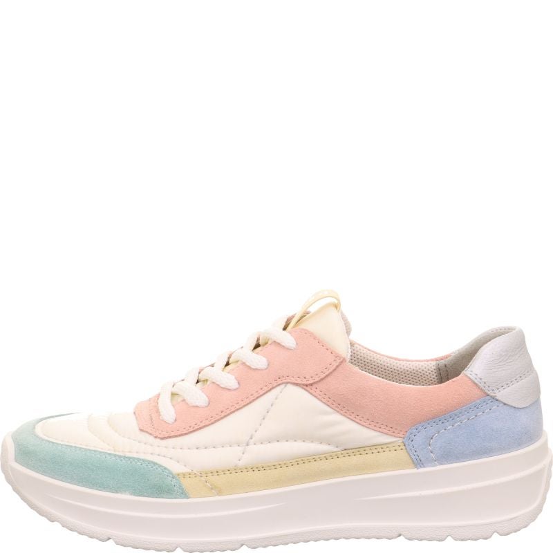 legero SPRINTER Damen Sneaker low - Material: Leder/Textil in Mehrfarbig