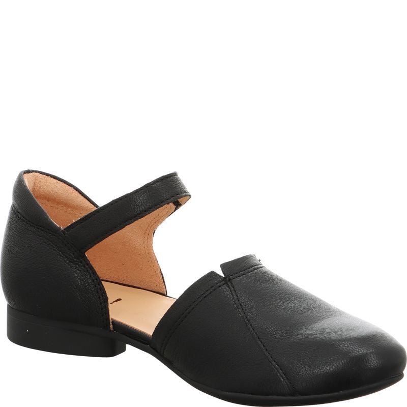 Think GUAD2 Woman  - Material: Leather in Black
