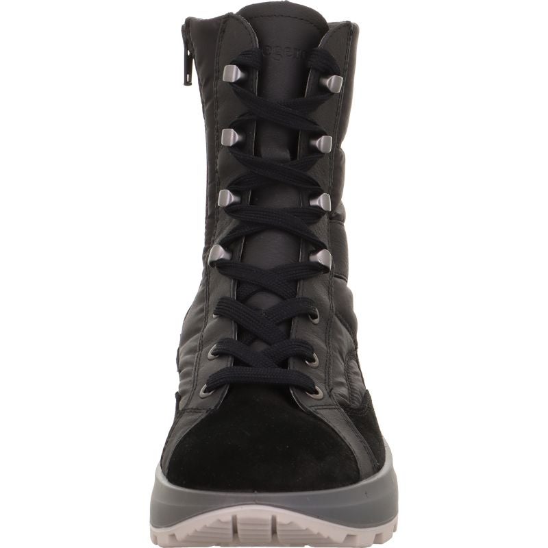 Legero T4 RUN Damen  - Material: Leder/Textil in Schwarz