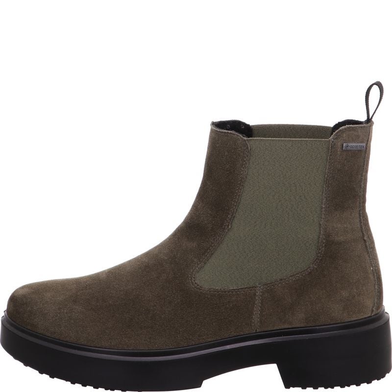 legero ANGEL Damen Chelsea Boots - Material: Leder in Grün