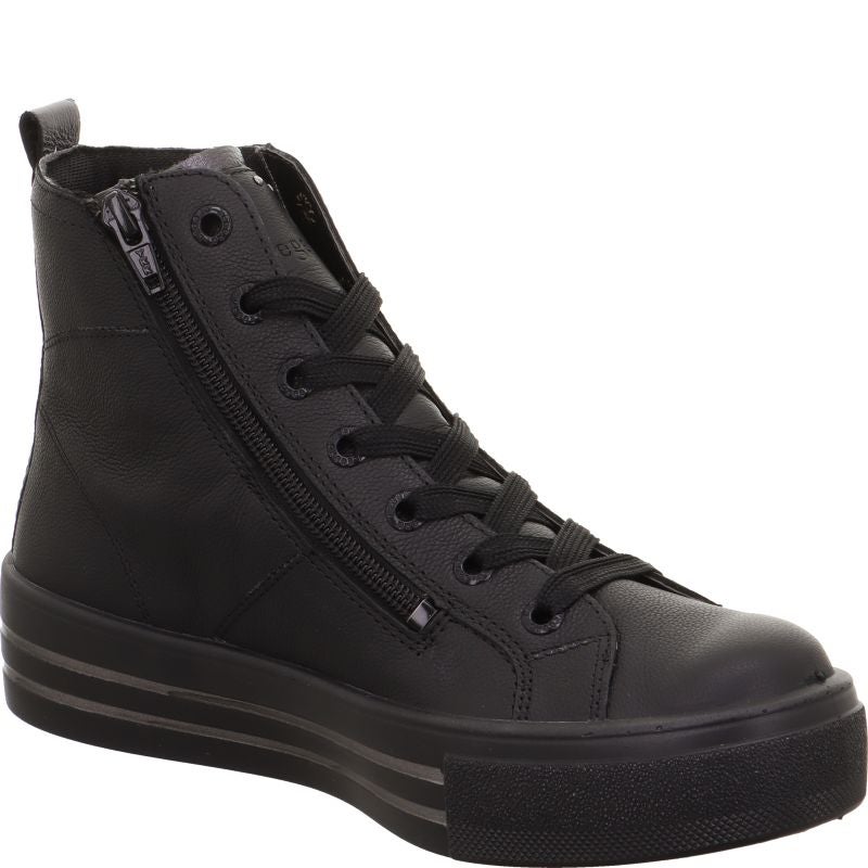 Legero LIMA 2.0 Damen Sneaker high - Material: Leder in Schwarz