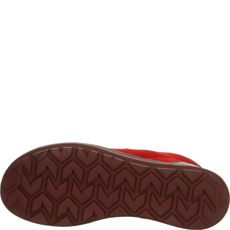 Think! COMODA Damen Stiefelette - Material: Leder in Rot