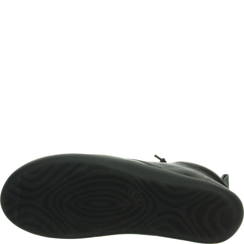 Think! HAPPAT Herren Sneaker high - Material: Leder in Schwarz