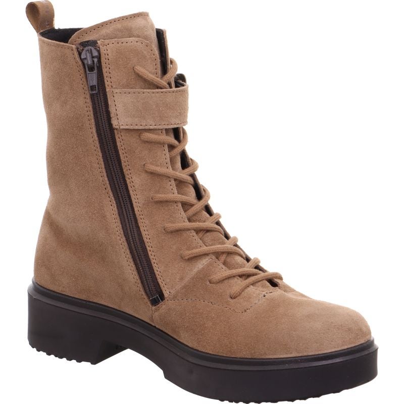 Legero ANGEL Damen Schnürboots - Material: Leder in Beige