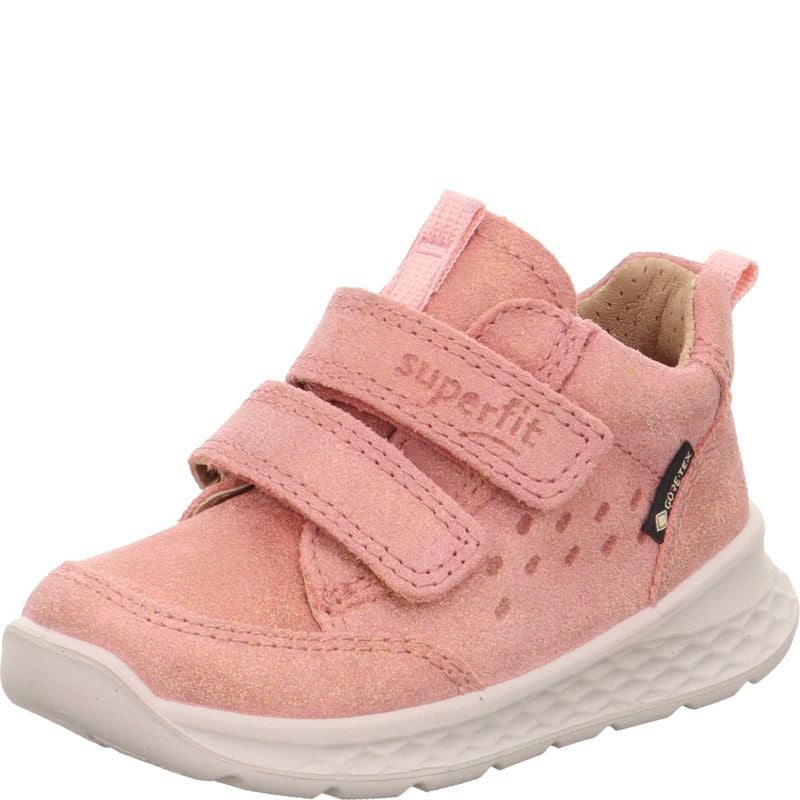 Superfit BREEZE Girls Sneakers high - Material: Leather in Rose
