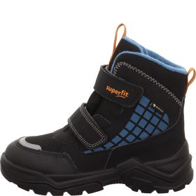 Superfit SNOW MAX Unisex, Boys Boot - Material: Textil/Sonstiges Material in Black
