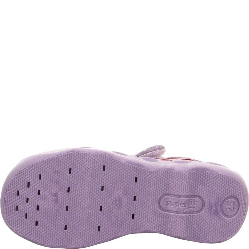 Superfit BUBBLE Slipper - Material: Textile in Purple
