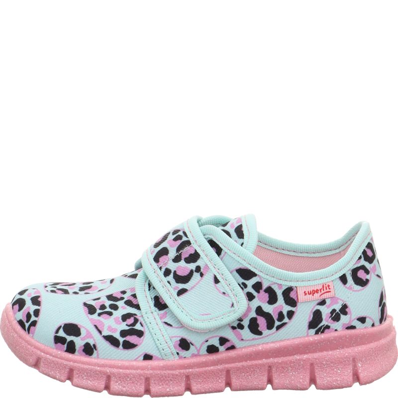 Superfit BOBBY Girls Slipper - Material: Textile in Green