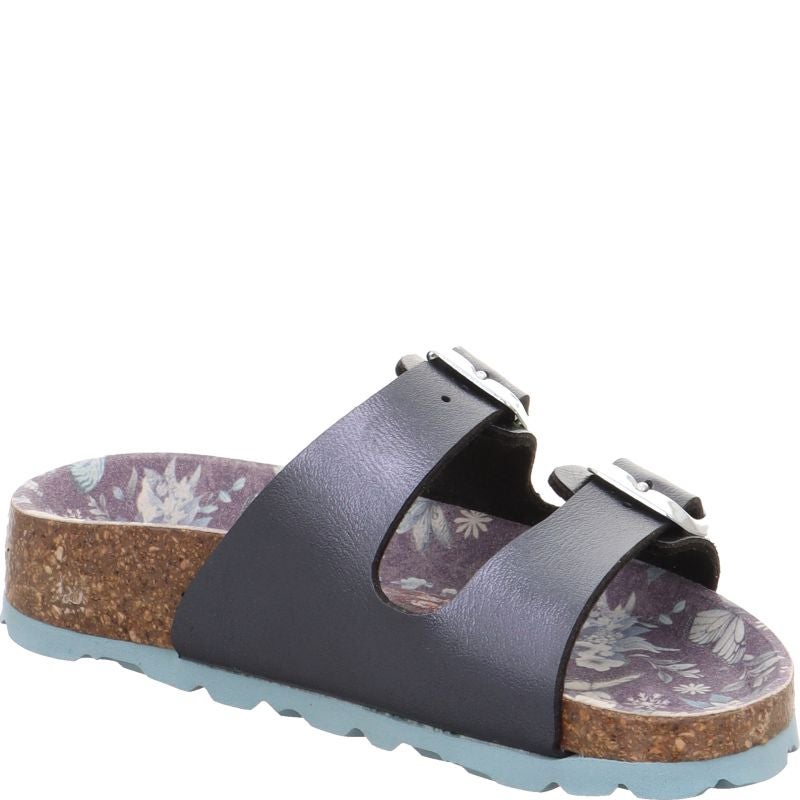 Superfit FUSSBETTPANTOFFEL Slipper - Material: Sonstiges Material in Blue
