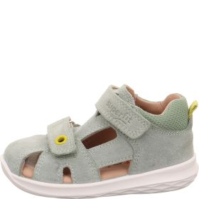 Superfit BUMBLEBEE Sandale - Material: Leder/Textil in Grün