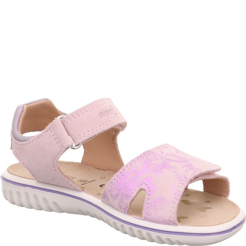 Superfit SPARKLE Sandal - Material: Leather in Rose