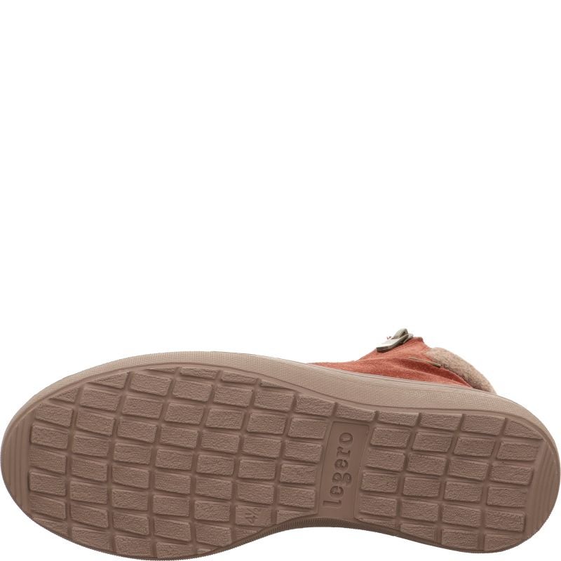 Legero MIRA Damen Sneaker high - Material: Leder/Textil in Rot