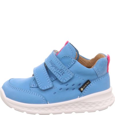 Superfit BREEZE Girls Sneakers low - Material: Leather in Blue