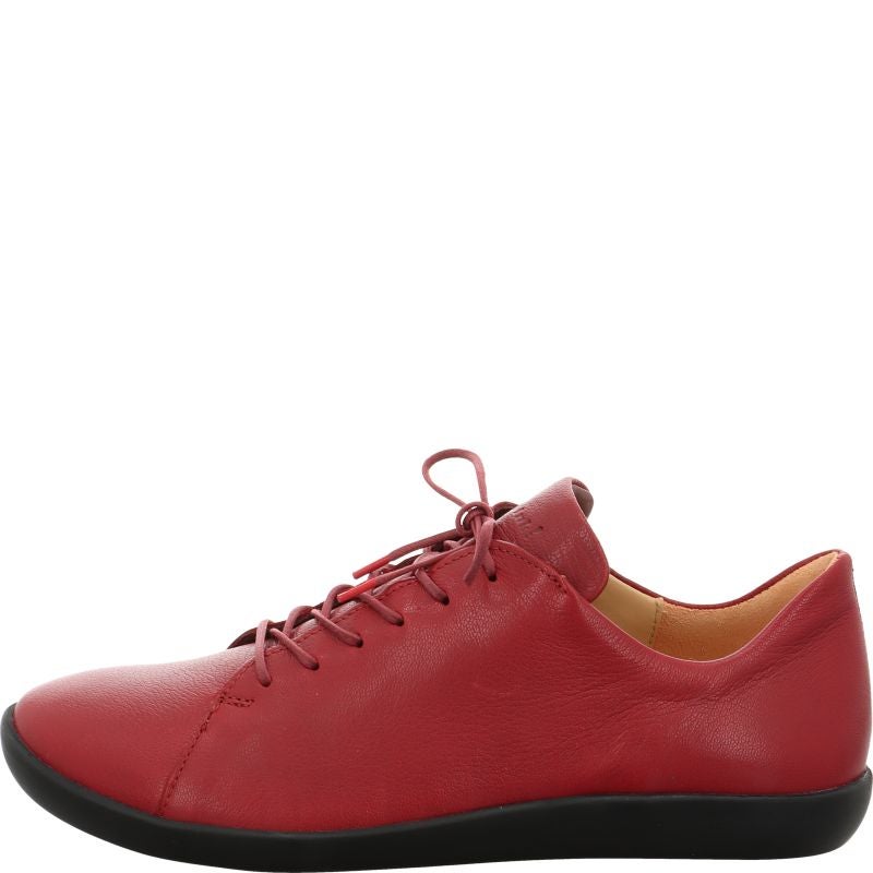 Think NATURE Woman Sneakers low - Material: Leather in Red