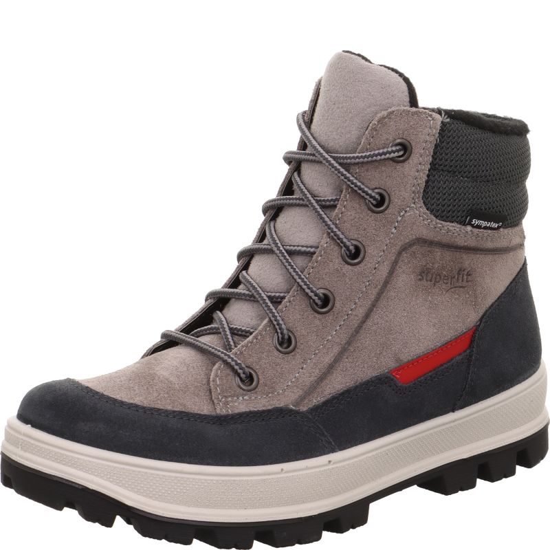 Superfit TEDD Boys Boot - Material: Leather/Textil in Grey