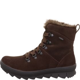 Legero NOVARA Damen Schnürboots - Material: Leder in Braun
