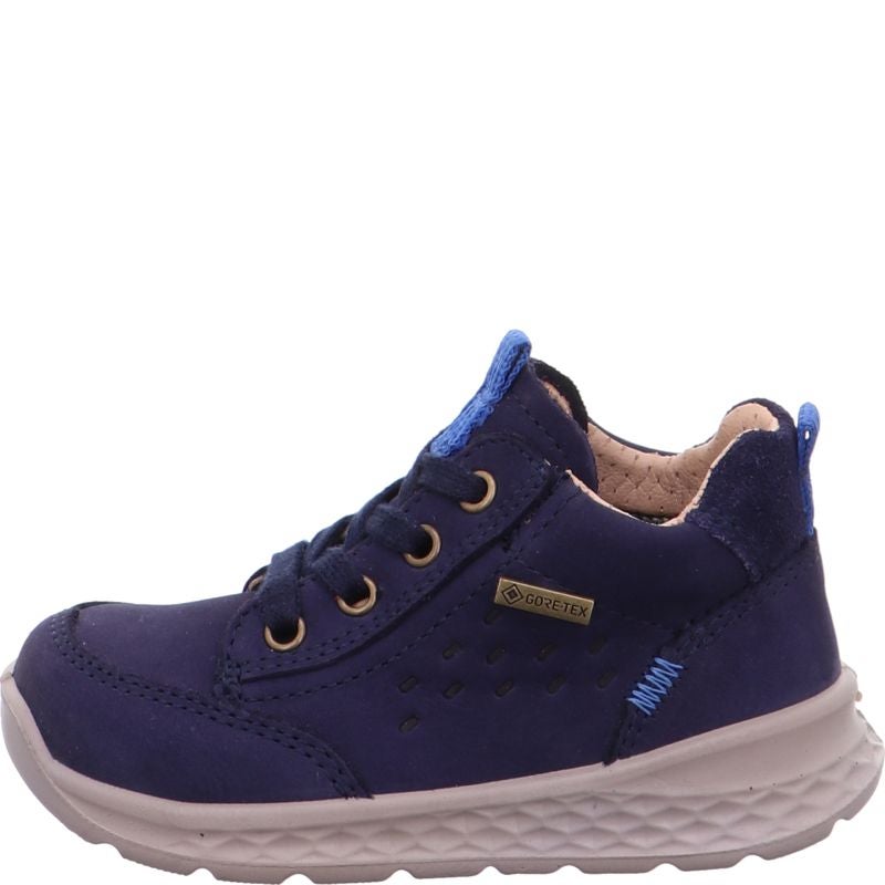 Superfit BREEZE Unisex, Boys Sneakers low - Material: Leather in Blue