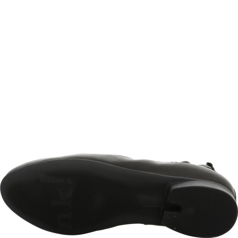 Think GUAD2 Woman Ballerina - Material: Leather in Black