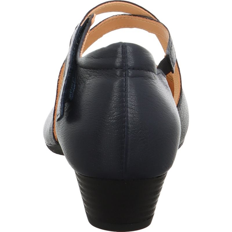 Think AIDA DAMEN Woman Pumps - Material: Leather in Blue