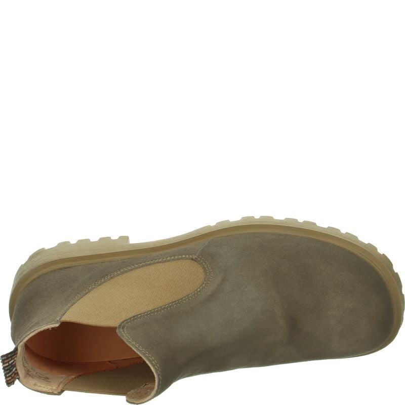 Think TRENTO Chelsea boot - Material: Leather in Beige