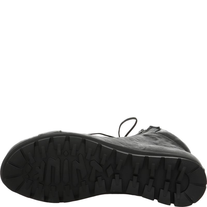 Think! MENSCHA Damen Stiefelette - Material: Leder in Schwarz