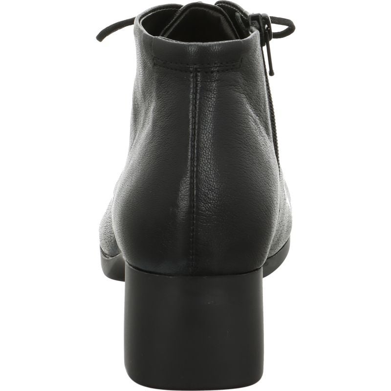 Think NANI Woman Ankle boot - Material: Leather in Black
