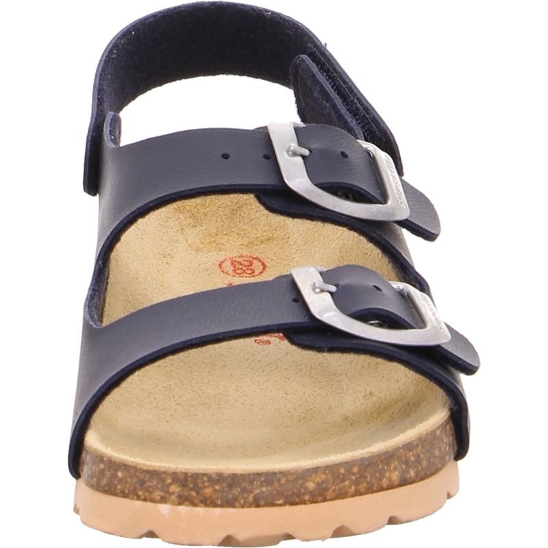 Superfit FUSSBETTPANTOFFEL Unisex, Boys Sandal - Material: Sonstiges Material in Blue