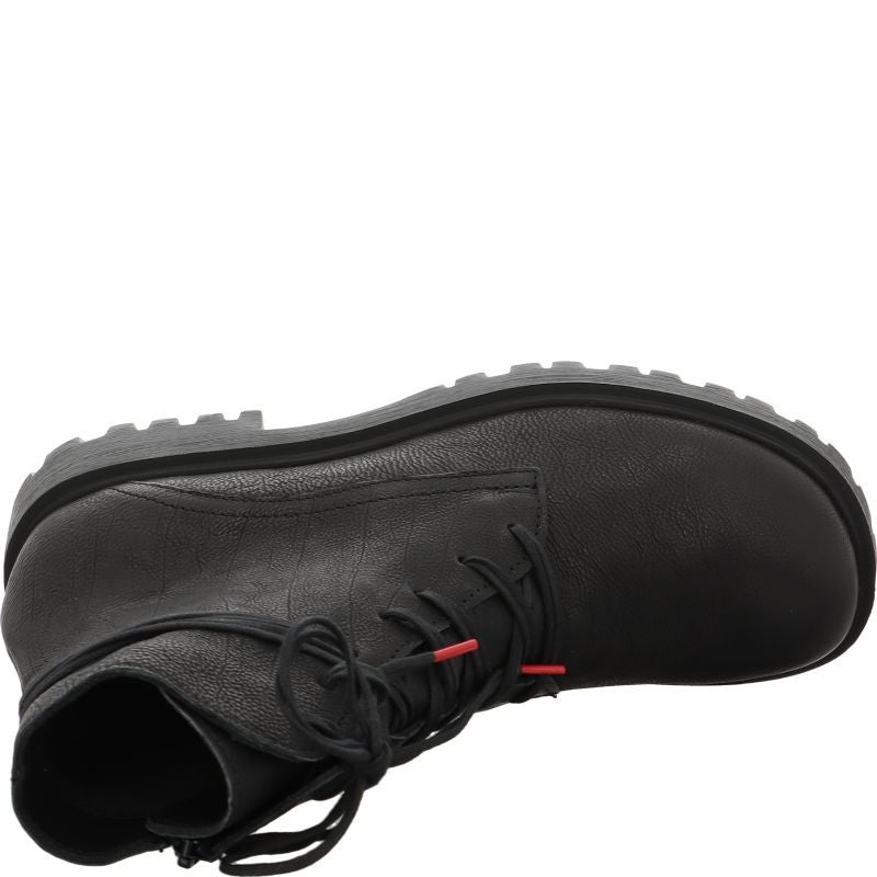 Think! TRENTO Damen Stiefelette - Material: Leder in Schwarz