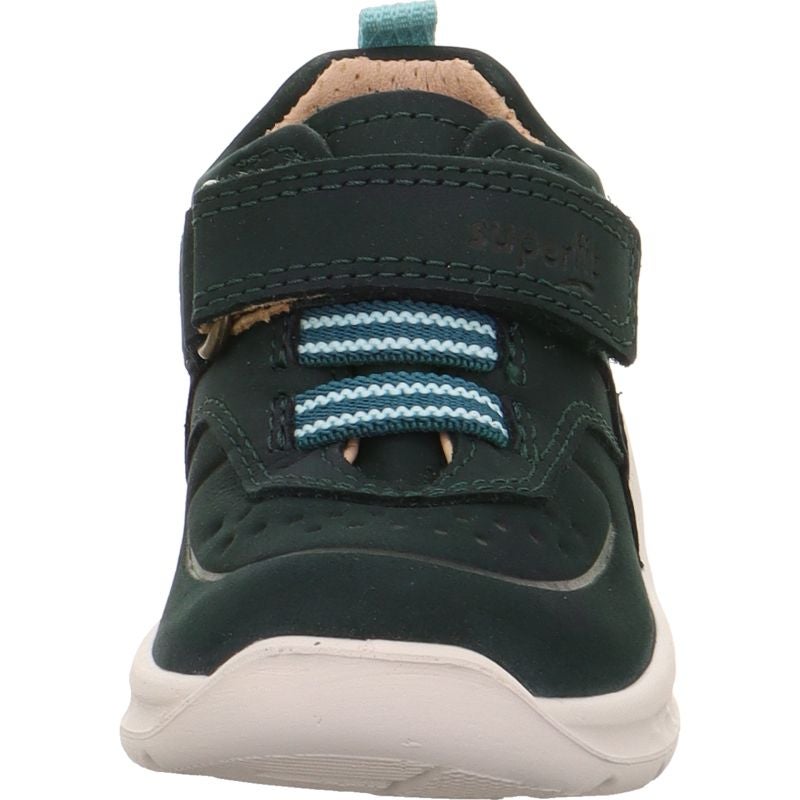 Superfit BREEZE Jungen Sneaker high - Material: Leder in Grün