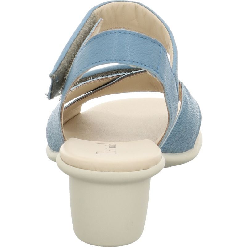 Think! VIVI Damen Sandalette - Material: Leder in Blau