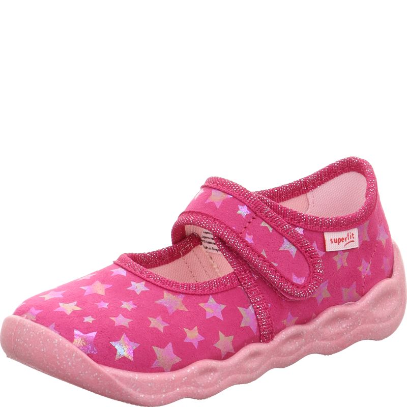 Superfit BUBBLE Mädchen Hausschuh - Material: Textil in Pink