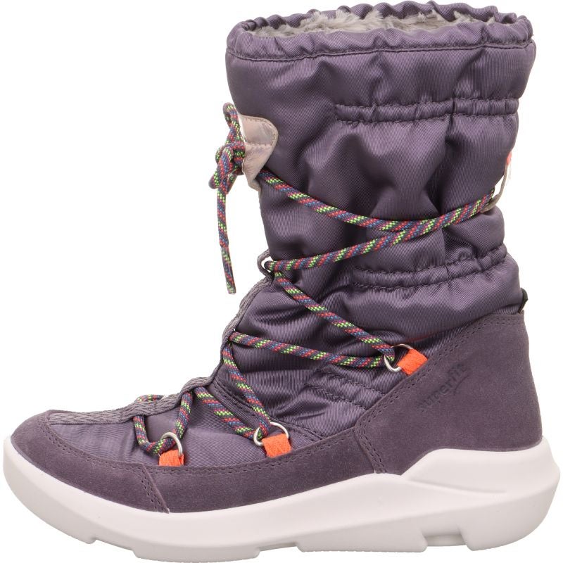 Superfit TWILIGHT Girls Boot - Material: Leather/Textil in Purple