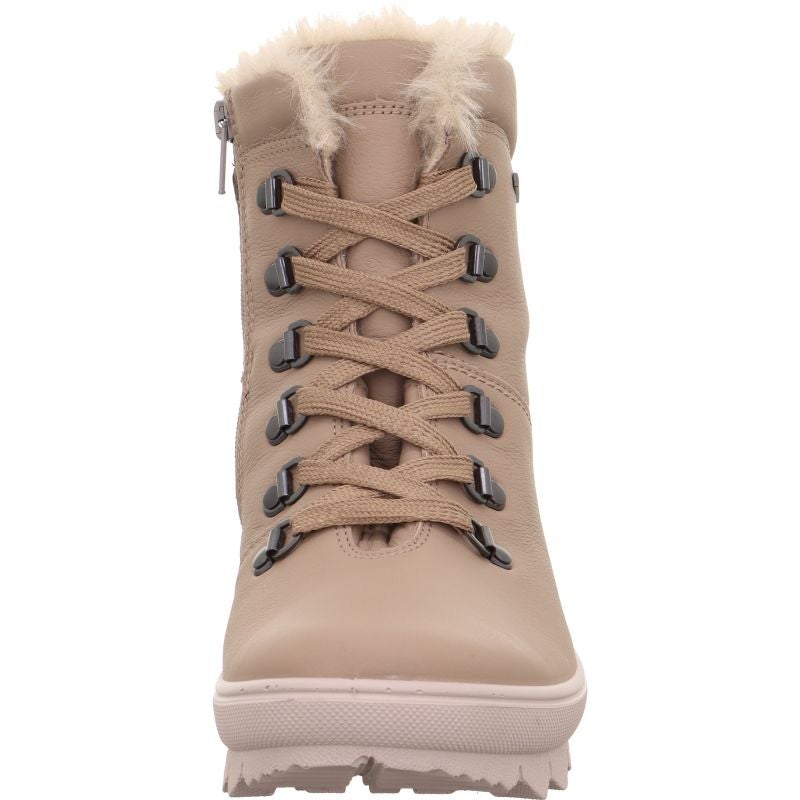 Legero NOVARA Damen Schnürboots - Material: Leder in Beige