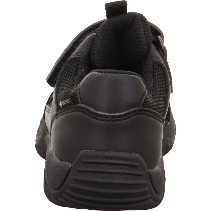 Superfit STORM Unisex, Boys Sneakers low - Material: Leder/Sonstiges Material/Texti in Black