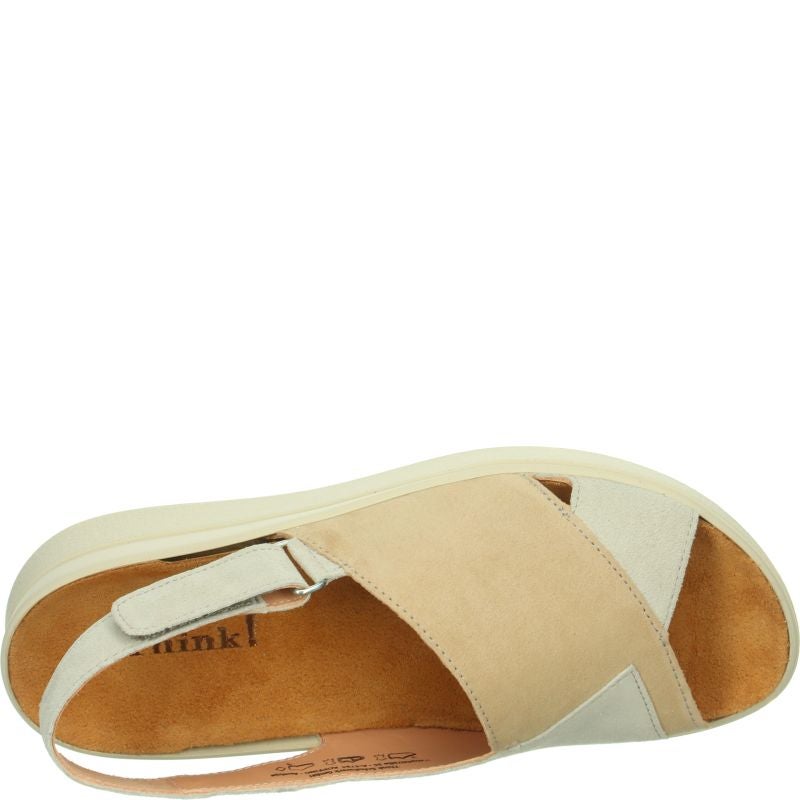 Think MEGGIE Woman  - Material: Leather in Beige