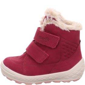 Superfit GROOVY 2.0 Girls Boot - Material: Leather/Textil in Red