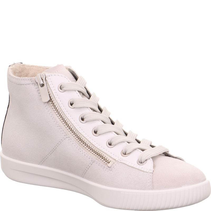 Legero SILENCE Damen Sneaker high - Material: Leder in Weiß