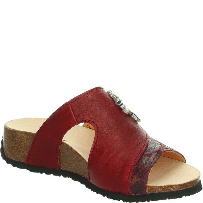 Think! MIZZI DAMEN Woman Mules - Material: Leather in Multicolored