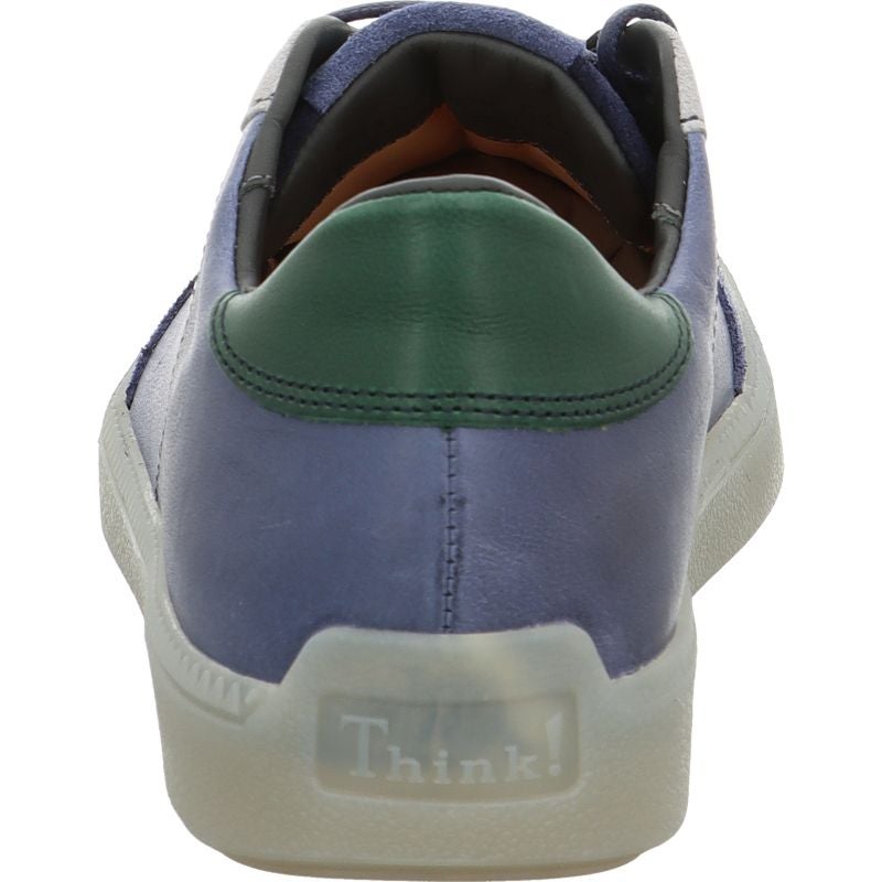 Think TURNA MEN Sneakers low - Material: Leather in Blue