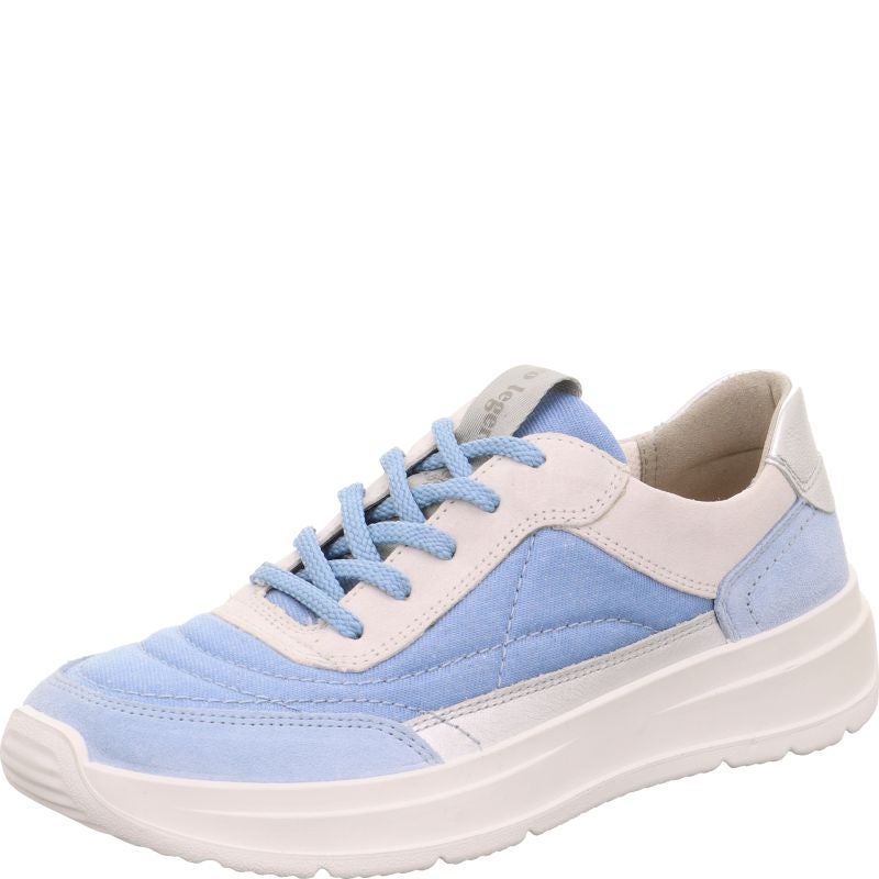 legero SPRINTER Damen Sneaker low - Material: Leder/Textil in Blau