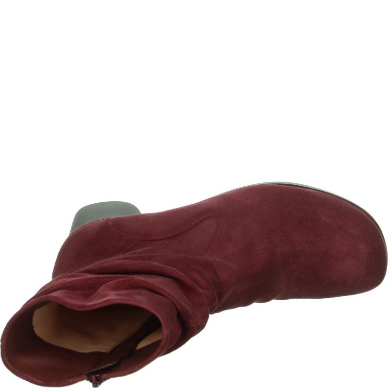 Think NANI Woman Ankle boot - Material: Leather in Red